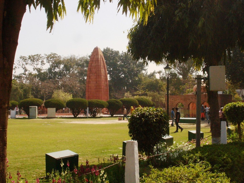 The memorial dedicated to the martyrs of the massacre