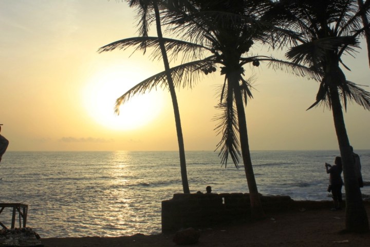Sunset at the stunning Anjuna Beach