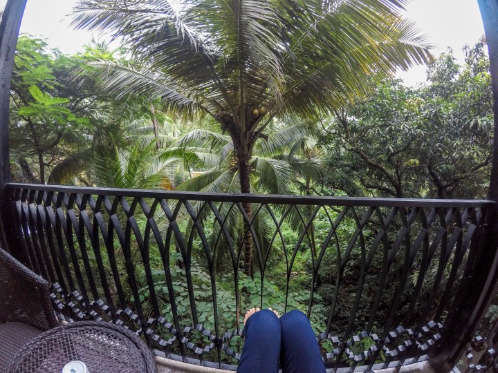 View from the balcony