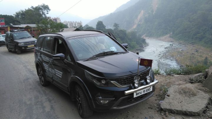 The couple on their way to Nainital