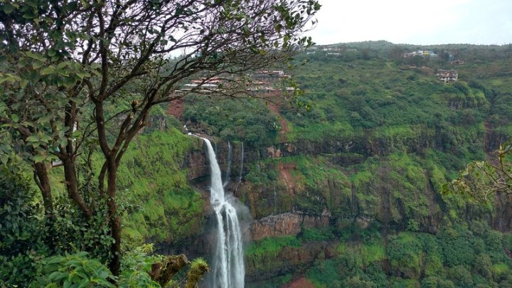 Cascading waterfalls at Panchgani