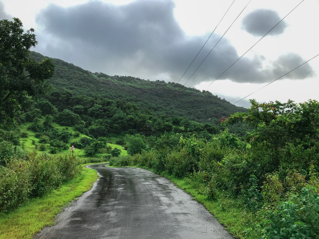Road in Kamshet, Pune