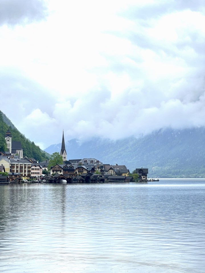 The village of Hallstatt, Austria