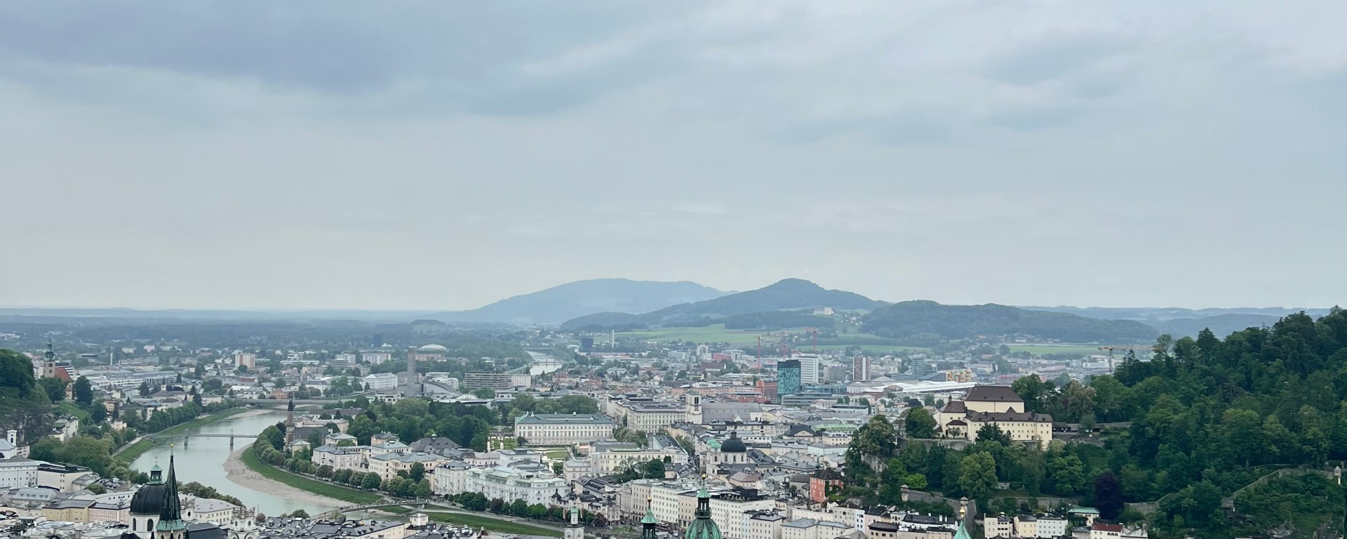 View of Salzburg from Hohensalzburg Fortress